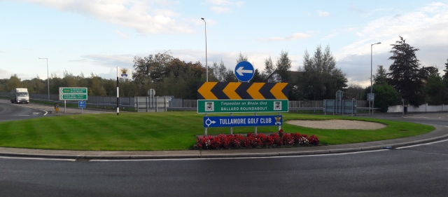 Roundabout from Birr side